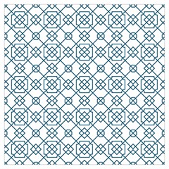 Arabic Vector Seamless Pattern Lightweight Scarf  by webstylecreations