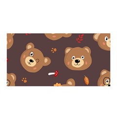 Bears-vector-free-seamless-pattern1 Satin Wrap by webstylecreations