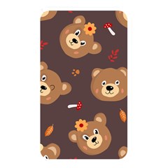 Bears-vector-free-seamless-pattern1 Memory Card Reader (rectangular)