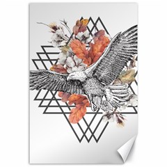 Boho Eagle  Canvas 24  X 36  by webstylecreations