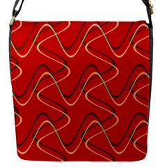 Retro Fun 821e Flap Closure Messenger Bag (s) by PatternFactory