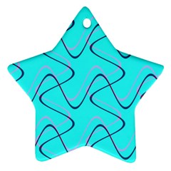 Retro Fun 821b Star Ornament (two Sides) by PatternFactory