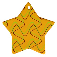 Retro Fun 821a Ornament (star) by PatternFactory