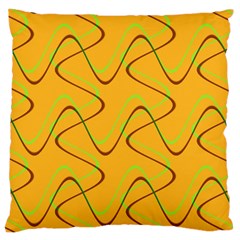 Retro Fun 821a Large Cushion Case (one Side) by PatternFactory