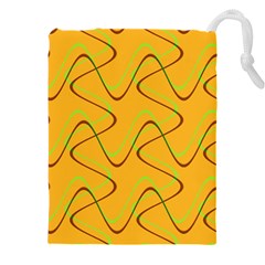 Retro Fun 821a Drawstring Pouch (4xl) by PatternFactory