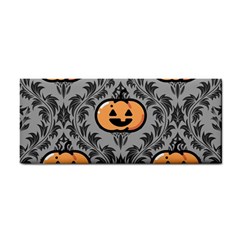 Pumpkin Pattern Hand Towel by InPlainSightStyle