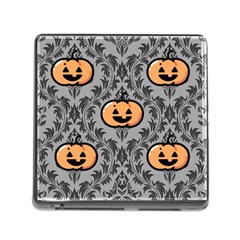 Pumpkin Pattern Memory Card Reader (square 5 Slot) by InPlainSightStyle