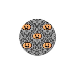 Pumpkin Pattern Golf Ball Marker (4 Pack) by InPlainSightStyle