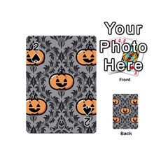 Pumpkin Pattern Playing Cards 54 Designs (mini) by InPlainSightStyle