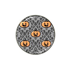 Pumpkin Pattern Hat Clip Ball Marker (10 Pack) by InPlainSightStyle