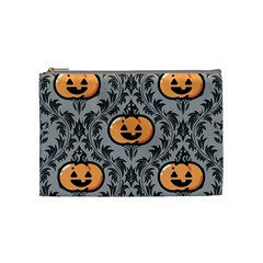 Pumpkin Pattern Cosmetic Bag (medium) by InPlainSightStyle