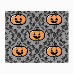 Pumpkin Pattern Small Glasses Cloth (2 Sides) by InPlainSightStyle