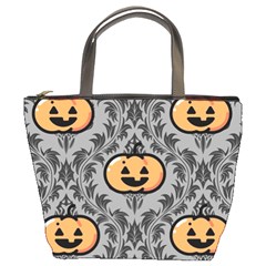 Pumpkin Pattern Bucket Bag by InPlainSightStyle