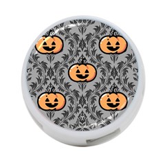 Pumpkin Pattern 4-port Usb Hub (one Side) by InPlainSightStyle