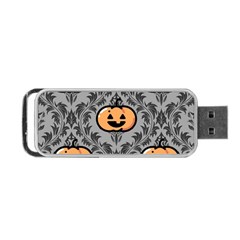 Pumpkin Pattern Portable Usb Flash (two Sides) by InPlainSightStyle