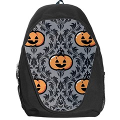 Pumpkin Pattern Backpack Bag by InPlainSightStyle