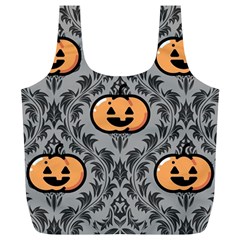 Pumpkin Pattern Full Print Recycle Bag (xl) by InPlainSightStyle