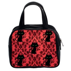 Cat Pattern Classic Handbag (two Sides) by InPlainSightStyle