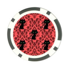 Cat Pattern Poker Chip Card Guard (10 Pack) by InPlainSightStyle