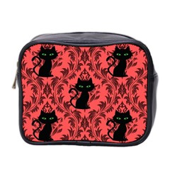 Cat Pattern Mini Toiletries Bag (two Sides) by InPlainSightStyle