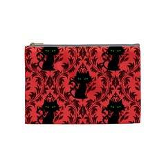 Cat Pattern Cosmetic Bag (medium) by InPlainSightStyle