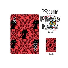 Cat Pattern Playing Cards 54 Designs (mini) by InPlainSightStyle