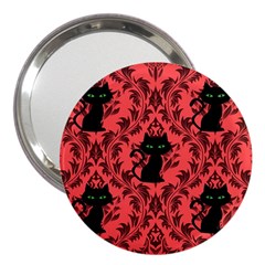 Cat Pattern 3  Handbag Mirrors by InPlainSightStyle