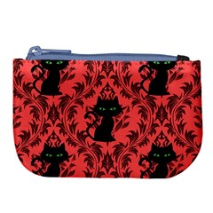 Cat Pattern Large Coin Purse by InPlainSightStyle