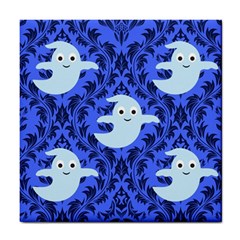 Ghost Pattern Tile Coaster by InPlainSightStyle