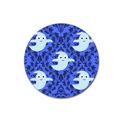 Ghost Pattern Magnet 3  (round) by InPlainSightStyle