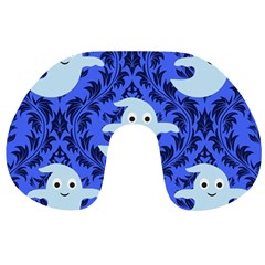 Ghost Pattern Travel Neck Pillow by InPlainSightStyle