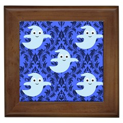 Ghost Pattern Framed Tile by InPlainSightStyle