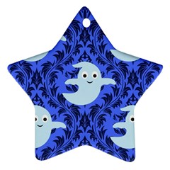 Ghost Pattern Ornament (star) by InPlainSightStyle