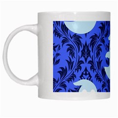 Ghost Pattern White Mugs by InPlainSightStyle