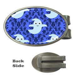 Ghost Pattern Money Clips (oval)  by InPlainSightStyle