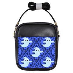 Ghost Pattern Girls Sling Bag by InPlainSightStyle