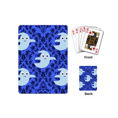 Ghost Pattern Playing Cards Single Design (mini) by InPlainSightStyle