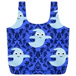 Ghost Pattern Full Print Recycle Bag (XL) Front