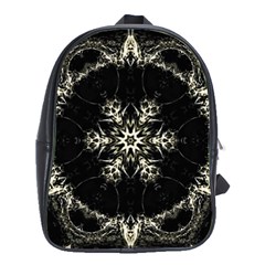 Bnw Mandala School Bag (large) by MRNStudios