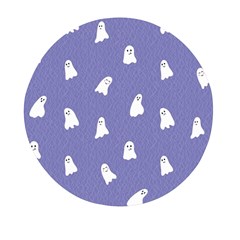 Ghost  Mini Round Pill Box by SychEva