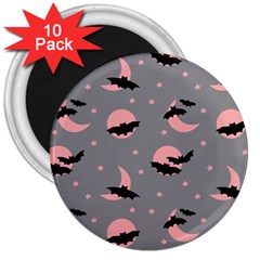 Bat 3  Magnets (10 pack) 