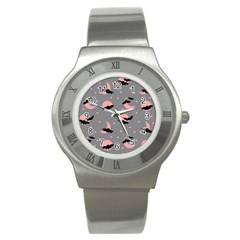 Bat Stainless Steel Watch