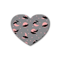 Bat Heart Coaster (4 pack) 