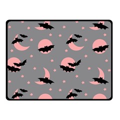 Bat Double Sided Fleece Blanket (small)  by SychEva