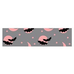 Bat Satin Scarf (Oblong)