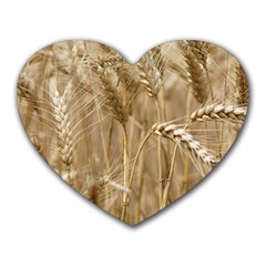 Wheat-field Heart Mousepads by SomethingForEveryone