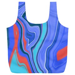 Water Full Print Recycle Bag (xxl) by kiernankallan