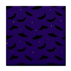 Bats In The Starry Sky Face Towel