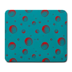 Red Drops Large Mousepads by SychEva