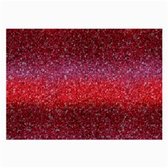 Red Sequins Large Glasses Cloth (2 Sides) by SychEva